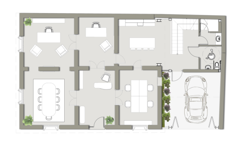 1st & 2nd Floor Plan